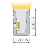 Гибкий неон XLD-NEON-1220-V
