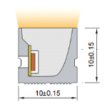 Гибкий неон XLD-NEON-1010-V