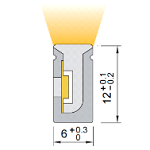 Гибкий неон XLD-NEON-0612-V
