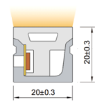 Гибкий неон XLD-NEON-2020-V