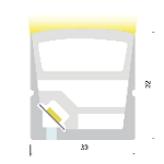 Гибкий неон XLD-NEON-3032-3D